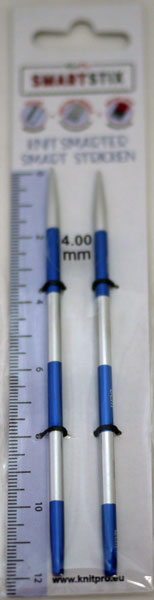 ニットプロ Smartstix 付け替え式 輪針 針先 4.00mm（6号+0.1mm） 42125【KN】 編み物 手あみ