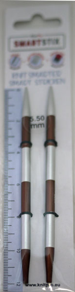 ニットプロ Smartstix 付け替え式 輪針 針先 5.50mm(11号+0.1mm) 42128【KN】 編み物 手あみ