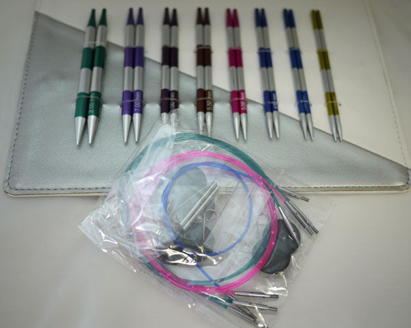 ニットプロ Smart stix 付け替え式 輪針 デラックスセット 42140 【KN】編み物 棒針 手編み