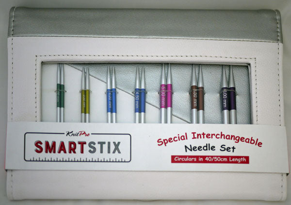 ニットプロ Smart stix 付け替え式 短輪針 40cm&50cm デラックスセット 42161 【KN】編み物 棒針 手編み
