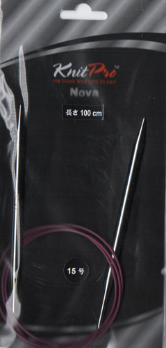 在庫限り ニットプロ ノバメタル 輪針100cm 14号~8.00mm(77364~77397) 【KN】 編み物 手あみ
