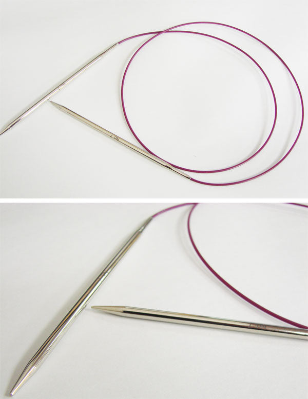 在庫限り ニットプロ ノバメタル 輪針100cm 14号~8.00mm(77364~77397) 【KN】 編み物 手あみ