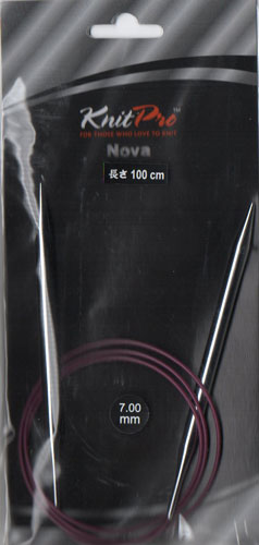 在庫限り ニットプロ ノバメタル 輪針100cm 14号~8.00mm(77364~77397) 【KN】 編み物 手あみ