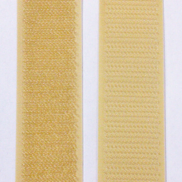 【在庫特価】 マジックテープ 縫製用 25mm×20cm うすベージュ【KN】:クラレ エコマジック 特価
