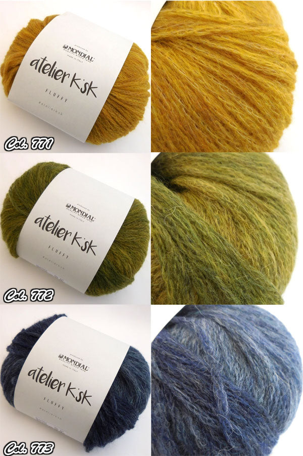 FLUFFY フラッフィー atelier K'sK 【KN】 リリヤーン糸 並太 岡本啓子