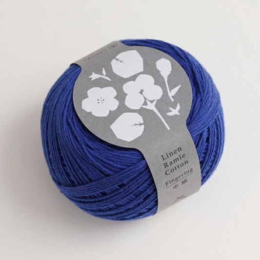 リネンラミーコットン 中細 ダルマ 【KY】 春夏 毛糸 編み物 中細