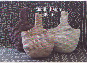 マニラヘンプヤーン 色B メルヘンアート 【KY】マニラ麻糸 サマーヤーン 毛糸 編み物 ストローヤーン 手芸糸