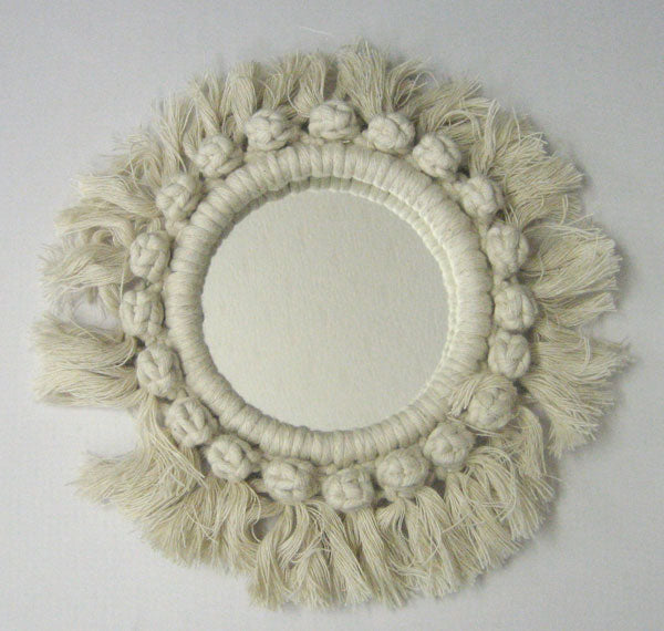 キット マクラメインテリア BOHO ミラー 3493 メルヘンアート 【KY】 ボーホーミラー マクラメ