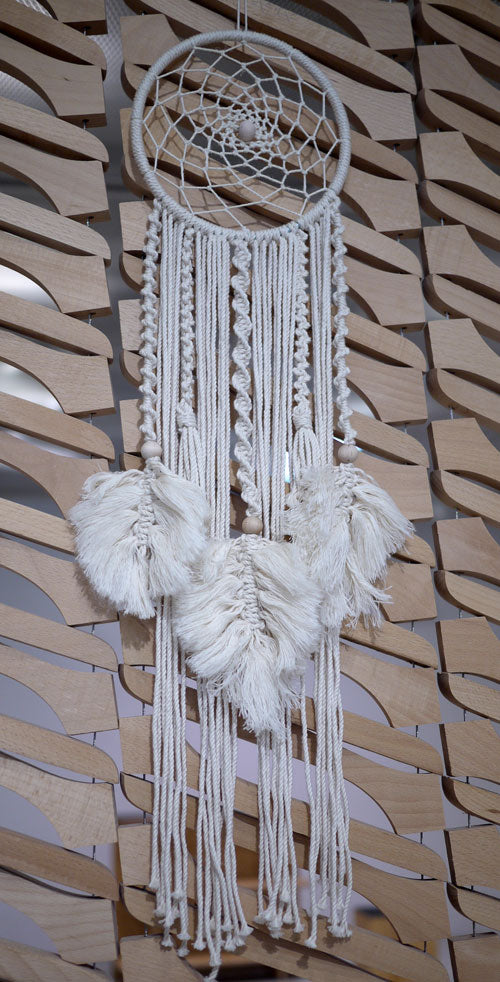 キット マクラメインテリア ドリームキャッチャー 3496 メルヘンアート 【KY】 マクラメ 手芸