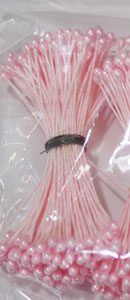 パールペップ 小 1mm ピンク 144本入(1束) 54-134-0 松村工芸 【KY】