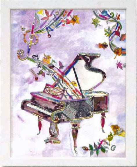 ビーズデコール キット ピアノ(秋) BHD-168 ミユキ 【KY】 パート23 miyuki