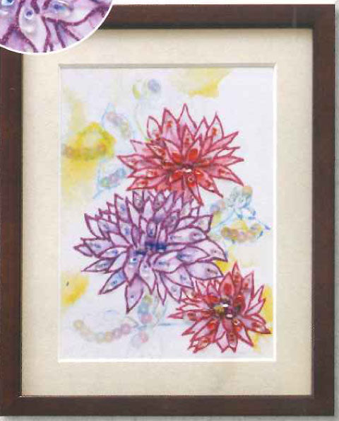 ビーズデコール キット ダリヤ (9月) BHD-138 ミユキ 【KY】 パート20 花のデコール12ヶ月 miyuki