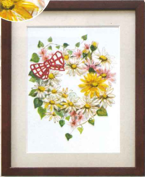 ビーズデコール キット マーガレット(2月) BHD-143 ミユキ 【KY】 パート20 花のデコール12ヶ月 miyuki