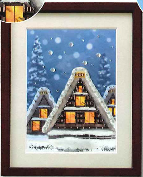 ビーズデコール キット 雪やんこ (2月) BHD-150 ミユキ 【KY】 パート21 ホワイトの情景12ヶ月 miyuki