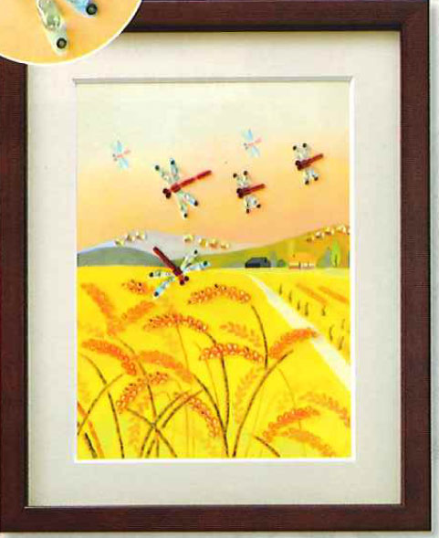 ビーズデコール キット 赤とんぼ (9月) BHD-157 ミユキ 【KY】 パート21 ホワイトの情景12ヶ月 miyuki