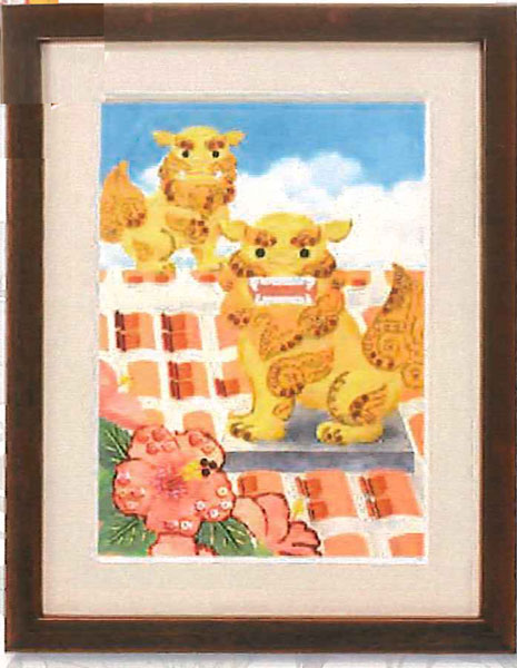 ビーズデコール キット シーサー(沖縄) BHD-161 ミユキ 【KY】 パート22 MIYUKI Beads Decor 手芸キット