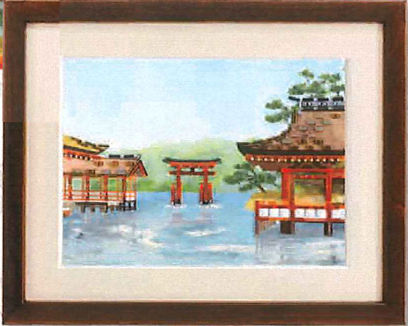 ビーズデコール キット 厳島神社(広島) BHD-163 ミユキ 【KY】 パート22 MIYUKI Beads Decor 手芸キット