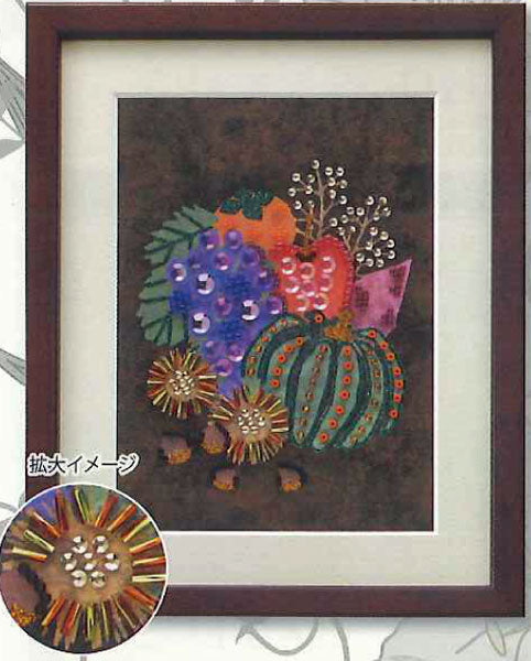 ビーズデコール キット 実りの秋 (神無月・10月)  BHD-93 ミユキ 【KY】 パート15 日本の12ヶ月 miyuki