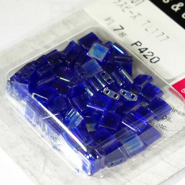 ミユキ ティラビーズ 2つ穴 TL177(H6301) 【KN】