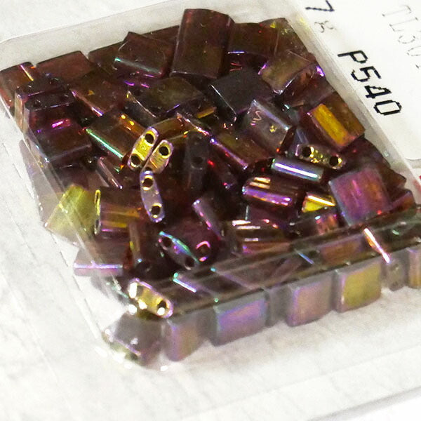 ミユキ ティラビーズ 2つ穴 TL301(H5977) 【KN】