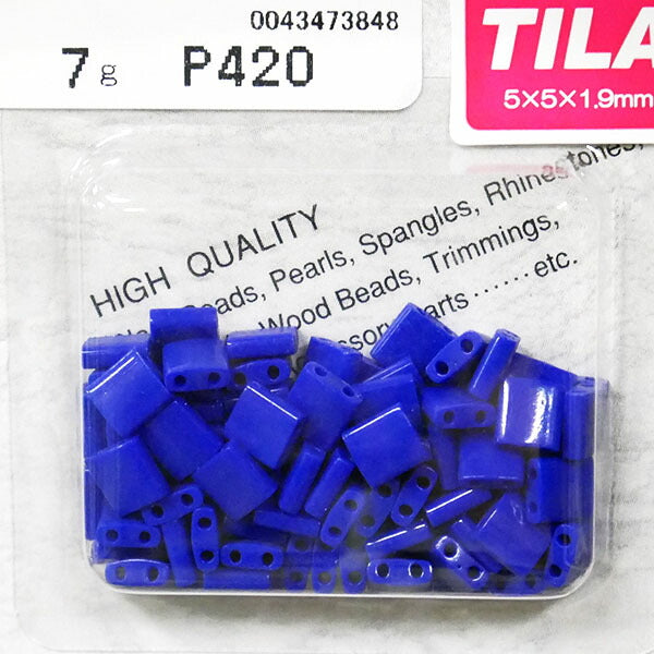 ミユキ ティラビーズ 2つ穴 TL414(H6316) 【KN】