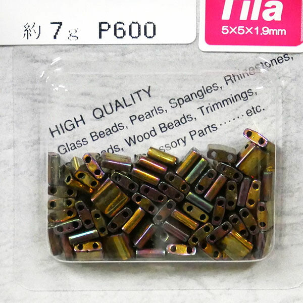 ミユキ ティラビーズ 2つ穴 TL462(H5994) 【KN】