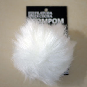 処分特価! 飾り用 ポンポン 10cm FILATURADICROSA フィルクローサ イタリア製 2F-E 【KN】 ファーボール ふわふわ もふもふ 手芸 ハンドメイド パーツ