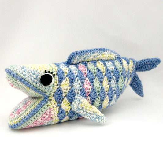 キット さかなのサイモン HT-17 内藤商事 【KN】 編みぐるみ あみぐるみ 毛糸 編み物 エルタデザイン HT17