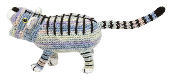 キット トラのエイミー HT-18 内藤商事 【KN】 編みぐるみ あみぐるみ 毛糸 編み物 エルタデザイン