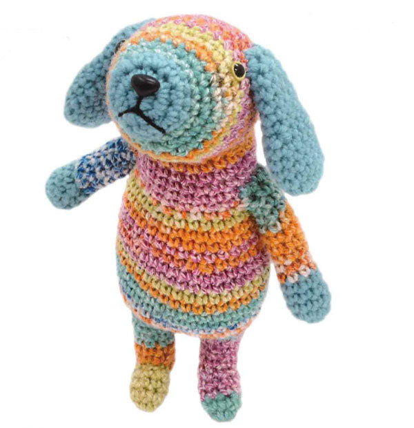 キット いぬのスキッパー HT-2 内藤商事 【KN】 編みぐるみ あみぐるみ 毛糸 編み物 犬 エルタデザイン