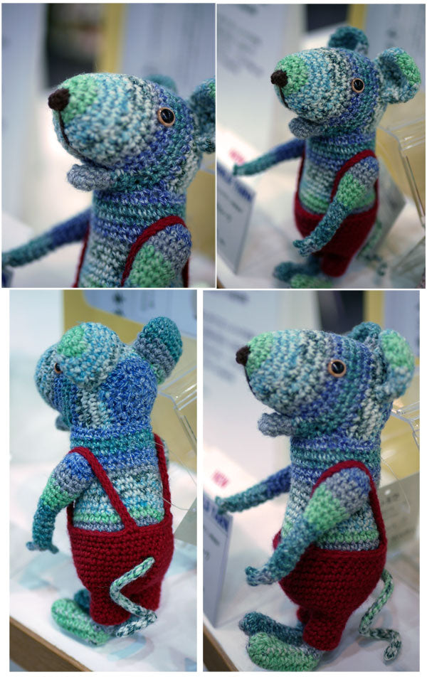 キット ねずみのルーク HT-7 内藤商事 【KN】 編みぐるみ あみぐるみ 毛糸 編み物 エルタデザイン