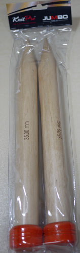 超極太用2本針 35cm 35mm 35273 ニットプロ 【KN】 編み物 手あみ