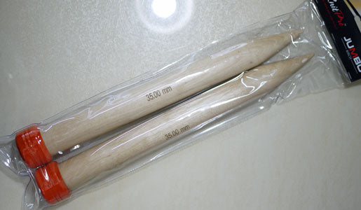 超極太用2本針 35cm 35mm 35273 ニットプロ 【KN】 編み物 手あみ