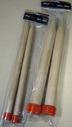 超極太用2本針 40cm 20mm 35290 ニットプロ 【KN】 編み物 手あみ