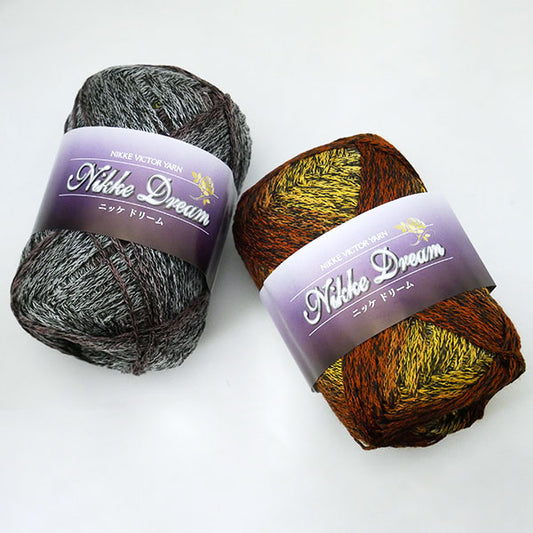 在庫限り ニッケ ドリーム 4A【KN】 サマーヤーン 毛糸 編み物 並太 手芸 手編み 特価!