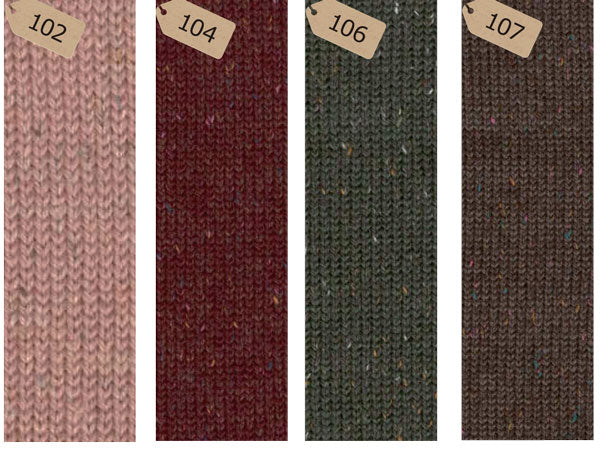 在庫限り ニッケビクター ニューツイード 4A【KN】 NIKKE 毛糸 ツイード 編み物 セーター ベスト マフラー 並太