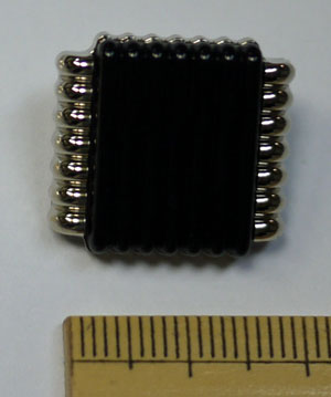 メタルボタン シルバー 212 25mm 1個 【KN】 尾玉