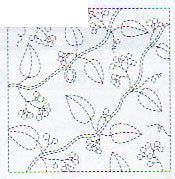花ふきん 布パック 木の実 13(布地:白) オリムパス 【KY】 Olympus 刺し子 手芸 手づくり