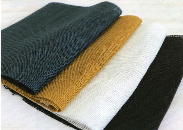 こぎん刺し用 リネンクロス No.3500 オリムパス 【KY】 46cm×50cm カットクロス 麻 刺しゅう布 こぎん刺し ステッチクロス