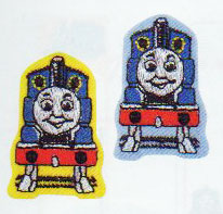 ワッペン トーマス 2個セット C-198 オリムパス 刺しゅう 【KN】 きかんしゃトーマス となかまたち アイロン接着 きかんしゃトーマス
