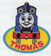 ワッペン トーマス C-200 オリムパス 刺しゅう 【KY】 きかんしゃトーマス となかまたち アイロン接着 きかんしゃトーマス