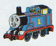 ワッペン トーマス C-89 オリムパス 刺しゅう 【KY】 きかんしゃトーマス となかまたち アイロン接着 きかんしゃトーマス