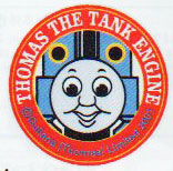 ワッペン トーマス FL-1 フロッキー オリムパス 【KY】 きかんしゃトーマス となかまたち アイロン接着 きかんしゃトーマス