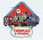 ワッペン トーマス & フレンズ FL-6 フロッキー オリムパス 【KY】 きかんしゃトーマス アイロン接着