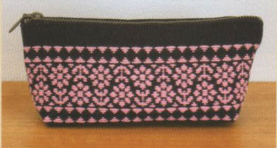 こぎんキット ペンケース(黒) こぎん41 オリムパス【KY】 キット こぎん刺し