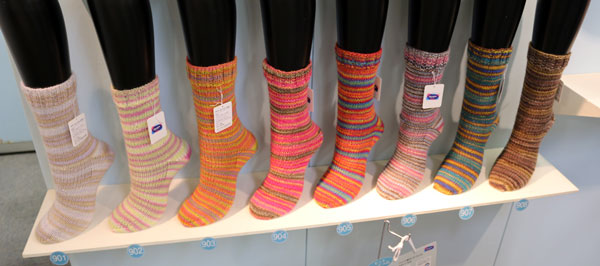 メイクメイク ソックス オリムパス 【KY】 毛糸 編み物 靴下用 段染 並太