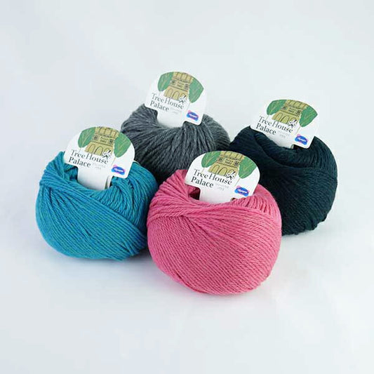 ツリーハウス パラス 色A オリムパス 【KN】 毛糸 編み物 並太