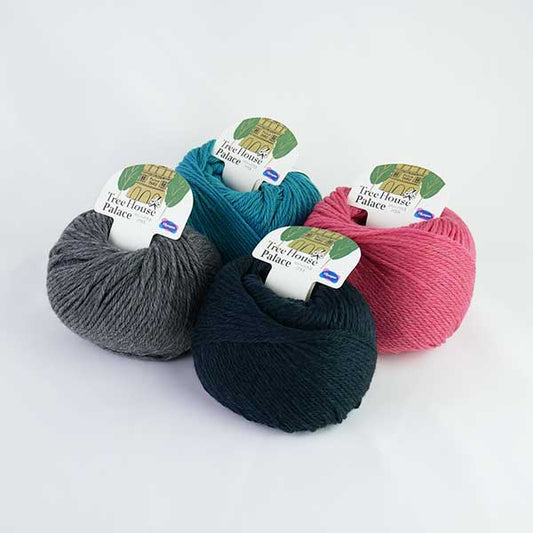 ツリーハウス パラス 色B オリムパス 【KY】 毛糸 編み物 並太