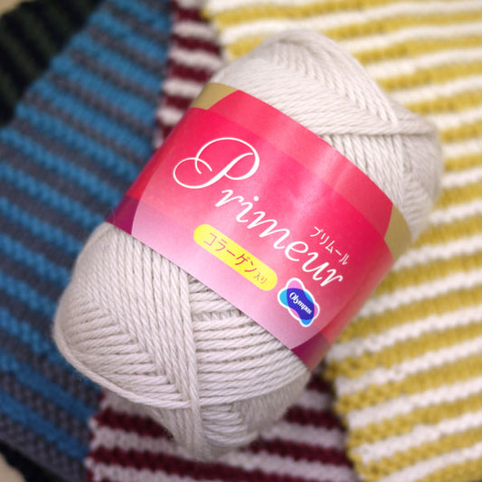 プリムール オリムパス 【KY】コラーゲン繊維 Olympus 毛糸 編み物 手編み糸 並太