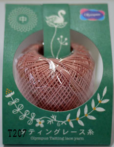 在庫特価 タティングレース糸 中 MEDIUM 色B オリムパス 【KN】 サマーヤーン 毛糸 編み物 タティング レース糸
